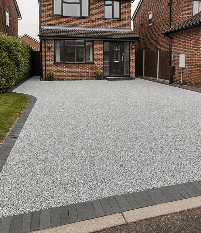 Resin driveway cleaning and restoration service